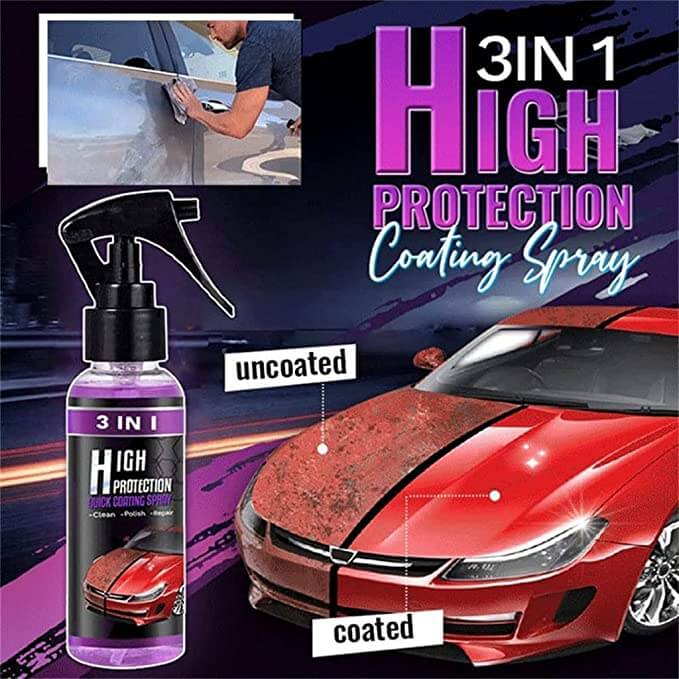 🔥Limited Time Offer🔥 3 IN 1 HIGH PROTECTION CAR SPRAY